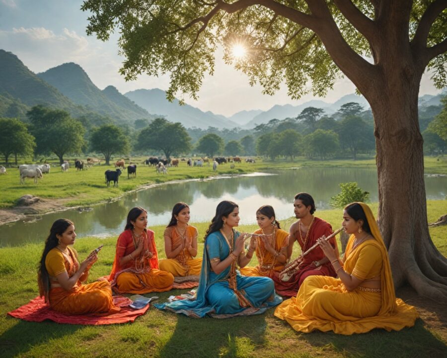 कृष्ण का जीवन: एक ईश्वर से अधिक, मानवता का प्रतीक