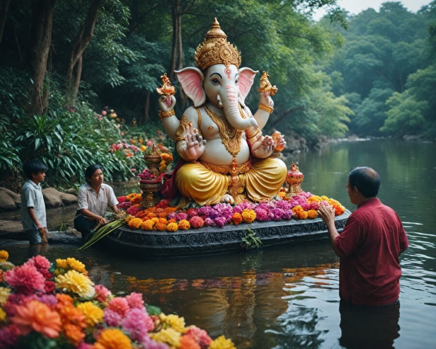 गणेश विसर्जन: परंपरा, महत्व और धार्मिक दृष्टिकोण