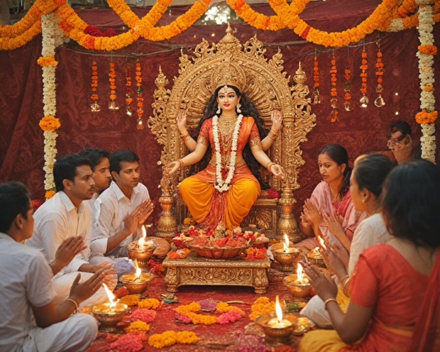 देवी महात्म्य: दुर्गा पूजा की कथा और आध्यात्मिक महत्व